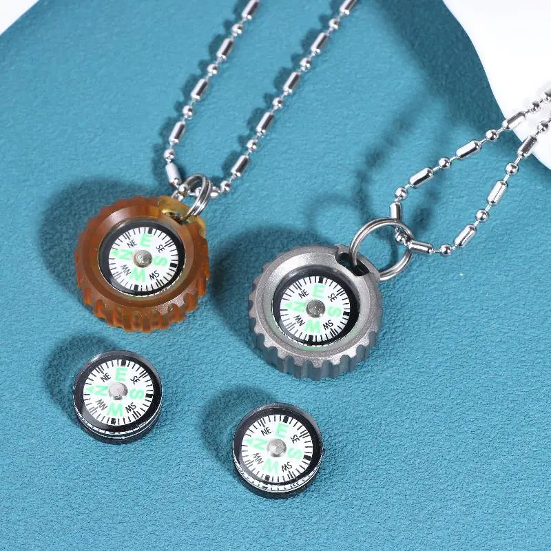 EDC Compass Pendant Necklace PEI Identity Directional Tool Portable for Outdoor Backpacking
EDC Compass Pendant Necklace PEI Identity Directional Tool Portable for Outdoor Backpacking