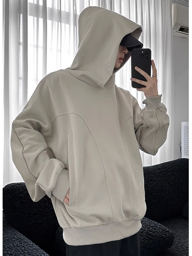 Trendy Loose Men's Hoodie Pure Color Spring Autumn New 2023 High-End Feeling Cool Haome Top Youth Casual Loose Fit
Trendy Loose Men's Hoodie Pure Color Spring Autumn New 2023 High-End Feeling Cool Haome Top Youth Casual Loose Fit