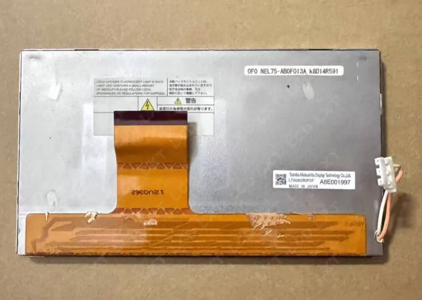 Original 6.5 Inch LCD Display LTA065B0F0F LT065CA45300 LT065AB3D300 Screen For NT.G2.5 Car Navigation LCD Monitor
Original 6.5 Inch LCD Display LTA065B0F0F LT065CA45300 LT065AB3D300 Screen For NT.G2.5 Car Navigation LCD Monitor