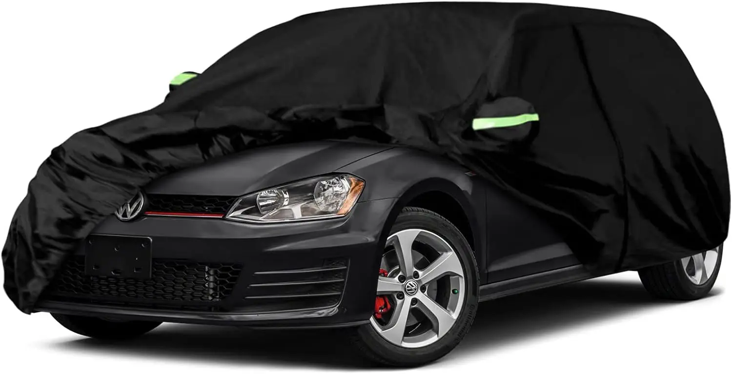 Waterproof Car Cover for VW Golf 2003-2025, All-Weather Protection with Zipper Door & Windproof Bands
Waterproof Car Cover for VW Golf 2003-2025, All-Weather Protection with Zipper Door & Windproof Bands
