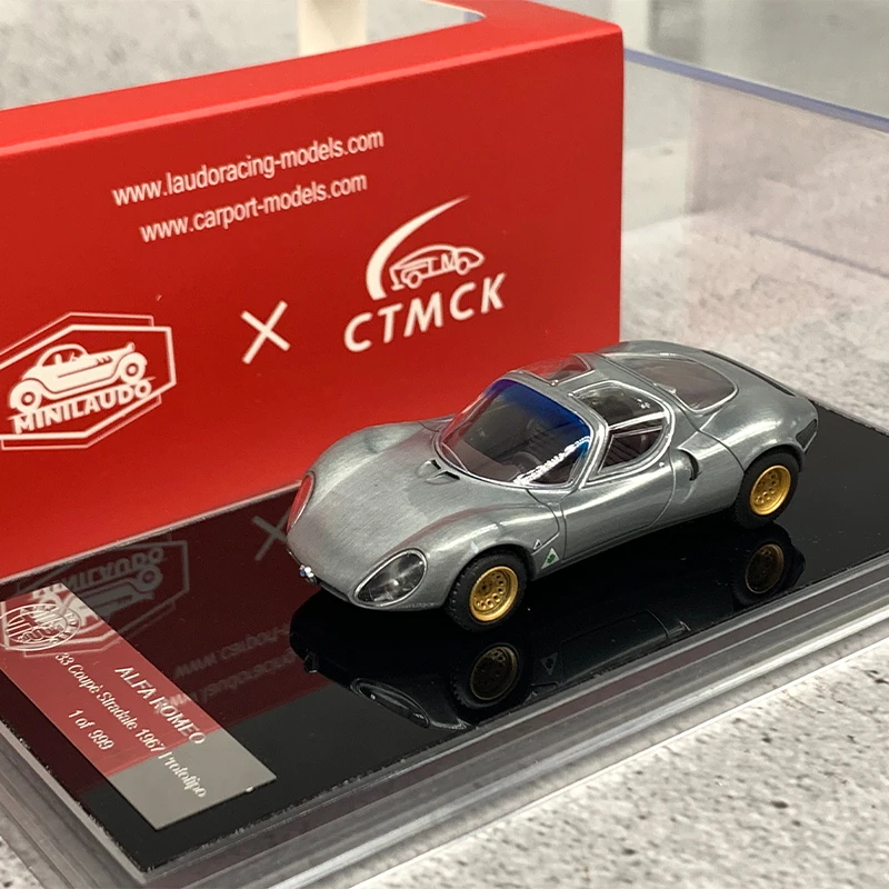 Масштаб 1/64 33Coupe Stradale 1967, моделирование прототипо, модель автомобиля из сплава, статический дисплей, Коллекционная игрушка, подарок, сувенирное украшение
Масштаб 1/64 33Coupe Stradale 1967, моделирование прототипо, модель автомобиля из сплава, статический дисплей, Коллекционная игрушка, подарок, сувенирное украшение