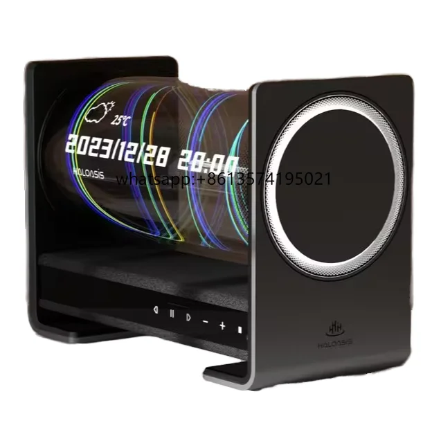 Smart App Wireless Holographic Lyric Speaker 360-degree Transparent Sound Holographic Display Speaker
Smart App Wireless Holographic Lyric Speaker 360-degree Transparent Sound Holographic Display Speaker