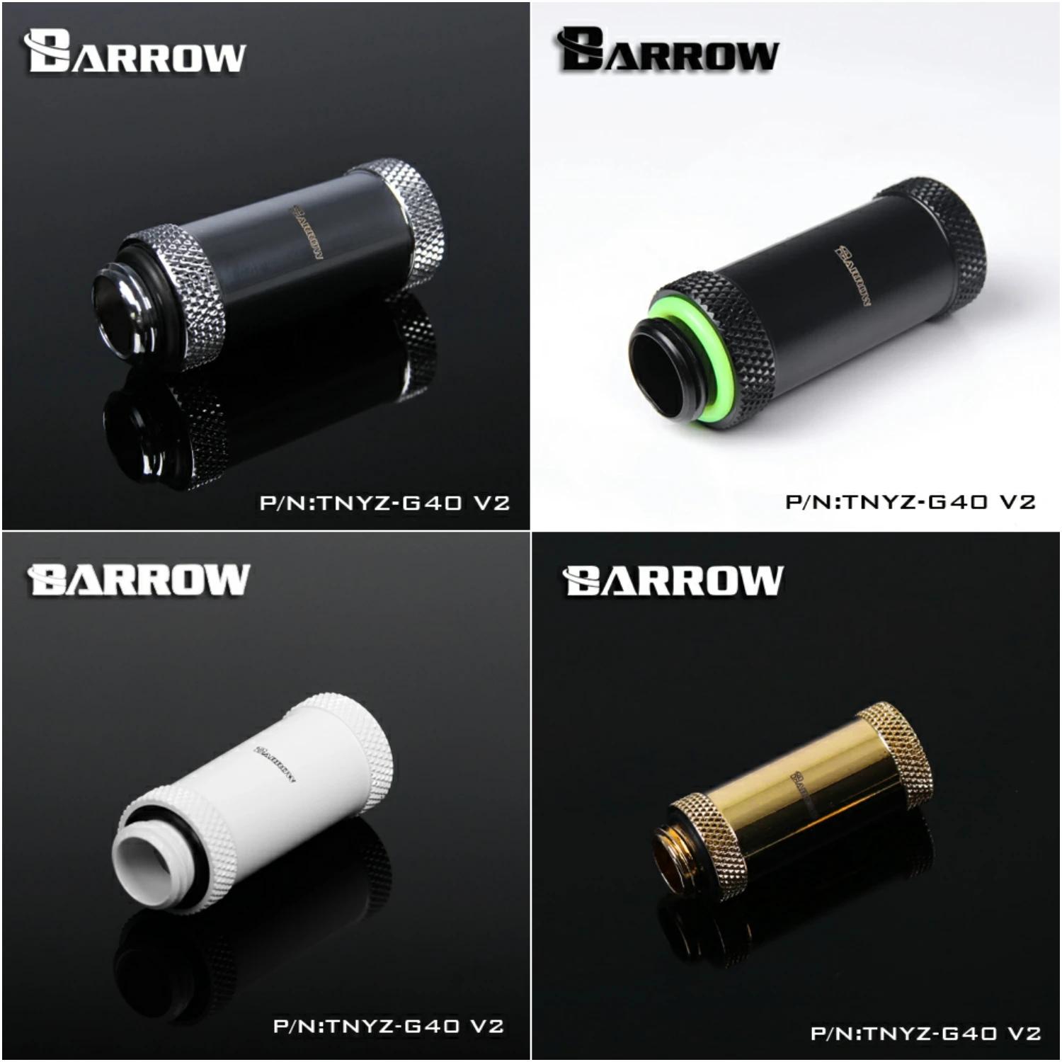 Barrow G1/4" 40mm Extend Joint Fitting Connector TNYZ-G40 v2
Barrow G1/4" 40mm Extend Joint Fitting Connector TNYZ-G40 v2