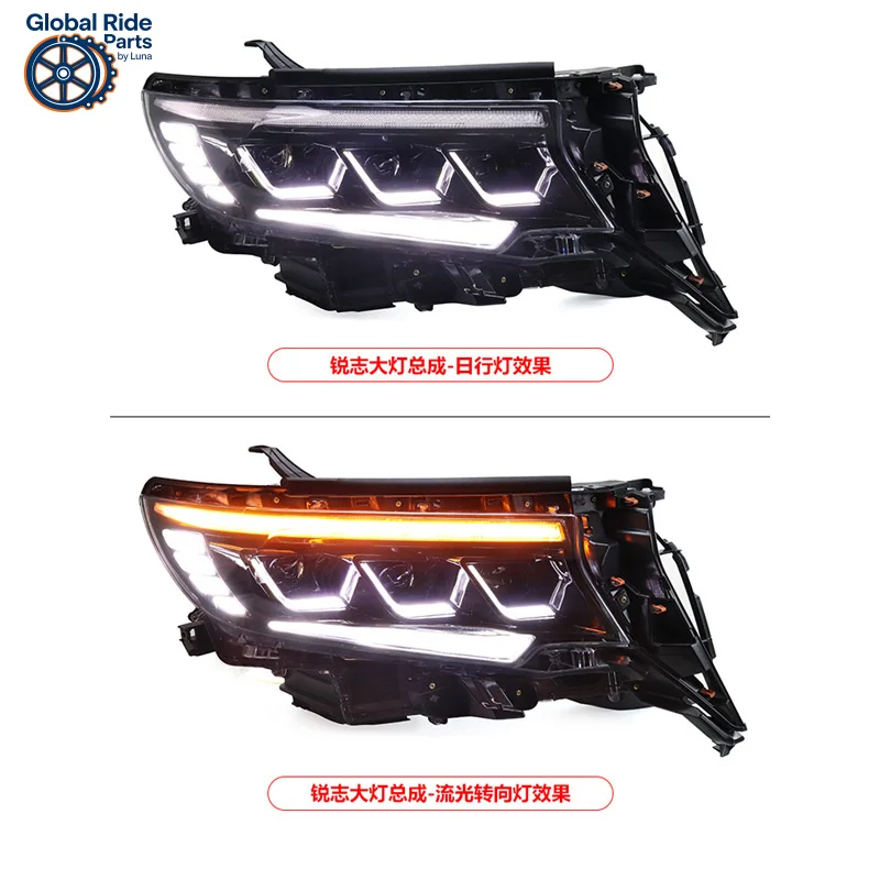 Подходит для 18-19 новых верхних фар в сборе Prado, модифицированных светодиодных дневных ходовых огней, хрустальных гоночных фар Eagle Eye
Подходит для 18-19 новых верхних фар в сборе Prado, модифицированных светодиодных дневных ходовых огней, хрустальных гоночных фар Eagle Eye