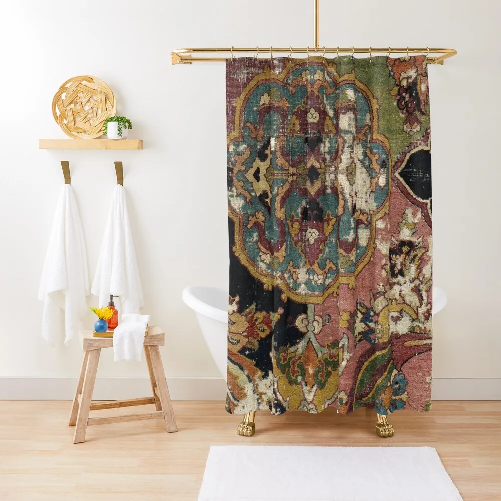 Антикварная душевая занавеска Kilim 12, душевая занавеска для ванной комнаты
Антикварная душевая занавеска Kilim 12, душевая занавеска для ванной комнаты