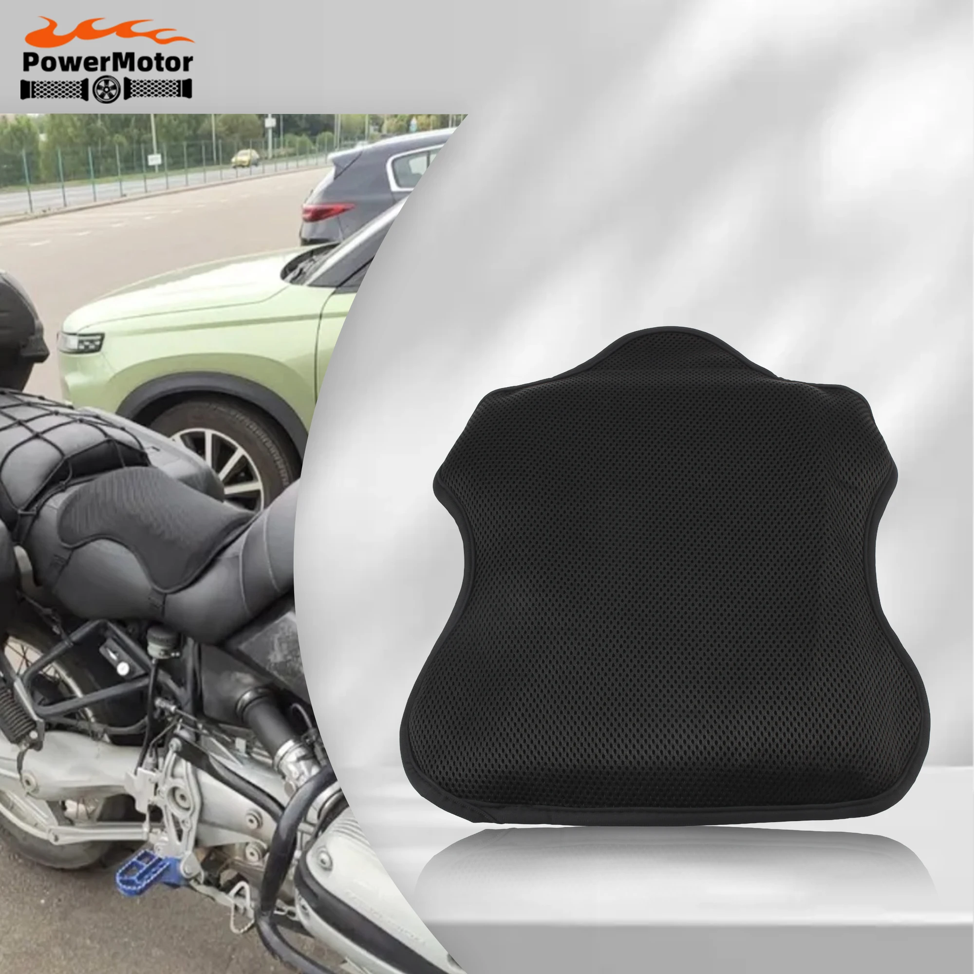 Universal Motorcycle Gel Seat Cushion Breathable Anti Slip Shock Absorption Air Pad Cover for Cafe Racing Scooters Motocross
Universal Motorcycle Gel Seat Cushion Breathable Anti Slip Shock Absorption Air Pad Cover for Cafe Racing Scooters Motocross