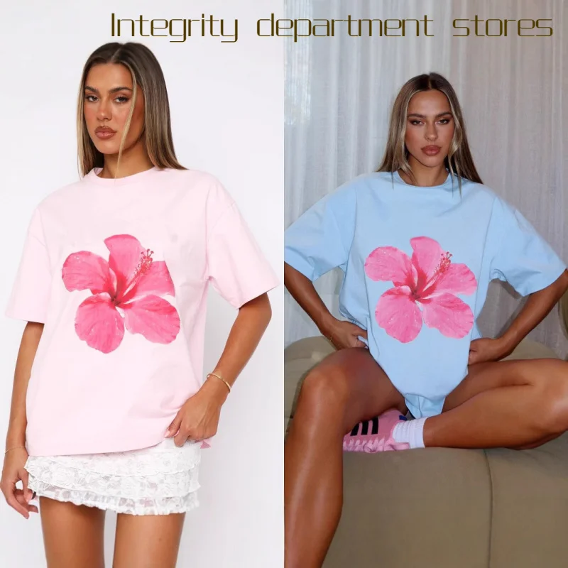 Sexy Lace Cutout V-Ne ort Sve Top Floral Print Casual Loose Fit T-irt Women's Cotton round Ne Print Tee
Sexy Lace Cutout V-Ne ort Sve Top Floral Print Casual Loose Fit T-irt Women's Cotton round Ne Print Tee