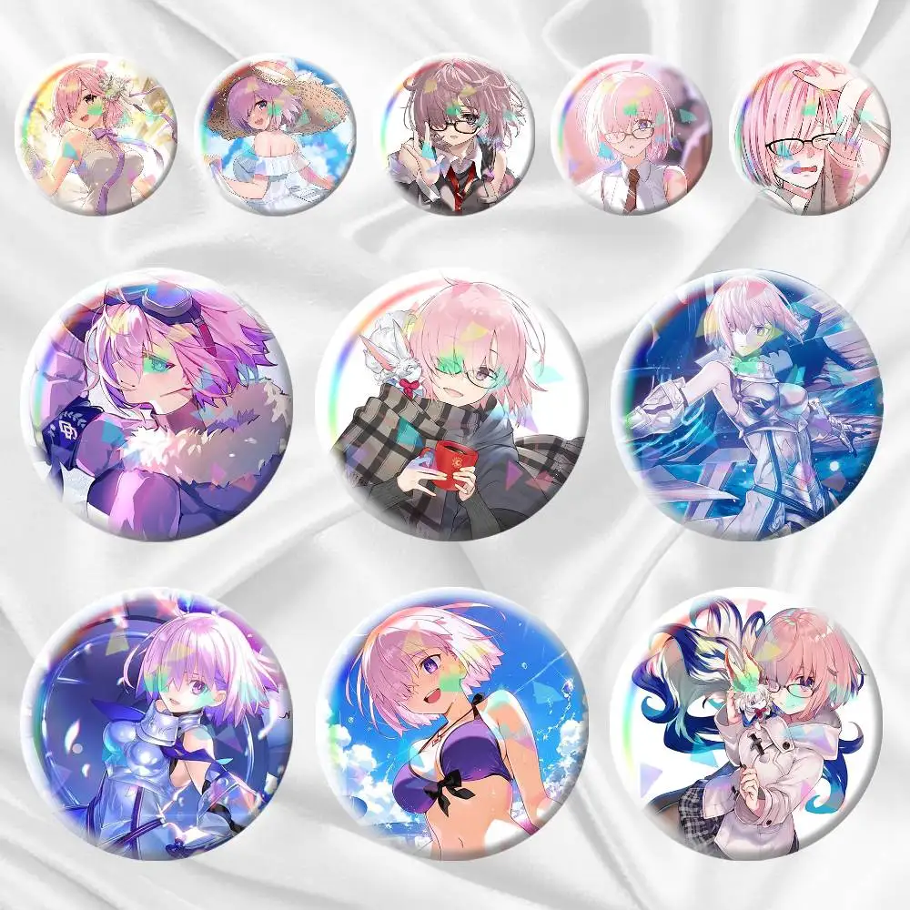 Mashu Kyrielight Fate Grand Order 75mm 44mm 25mm Brooch Backpack Hat Pins Accessories Toys Badge
Mashu Kyrielight Fate Grand Order 75mm 44mm 25mm Brooch Backpack Hat Pins Accessories Toys Badge