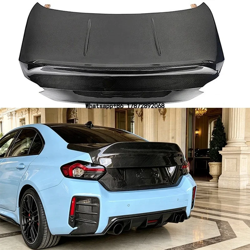 Dry Carbon Fiber G87 M2 CSL Style Rear Trunk Cover for M2 Replacement Rear Trunk Lid 2022+ G87 M2 Rear Trunk
Dry Carbon Fiber G87 M2 CSL Style Rear Trunk Cover for M2 Replacement Rear Trunk Lid 2022+ G87 M2 Rear Trunk