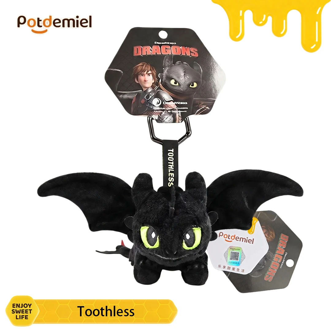 Potdemiel How to Train Your Dragon Toothless Plush Bag Pendant for Backpack Cool Fierce Soft Fluffy Anime Fans Gift Car Decor
Potdemiel How to Train Your Dragon Toothless Plush Bag Pendant for Backpack Cool Fierce Soft Fluffy Anime Fans Gift Car Decor