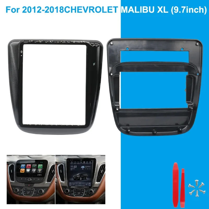 For 2012-2018 CHEVROLET MALIBU XL 9.7inch Car Radio Fascia Panel Frame Kit Dashboard Trim for 2DIN Stereo
For 2012-2018 CHEVROLET MALIBU XL 9.7inch Car Radio Fascia Panel Frame Kit Dashboard Trim for 2DIN Stereo