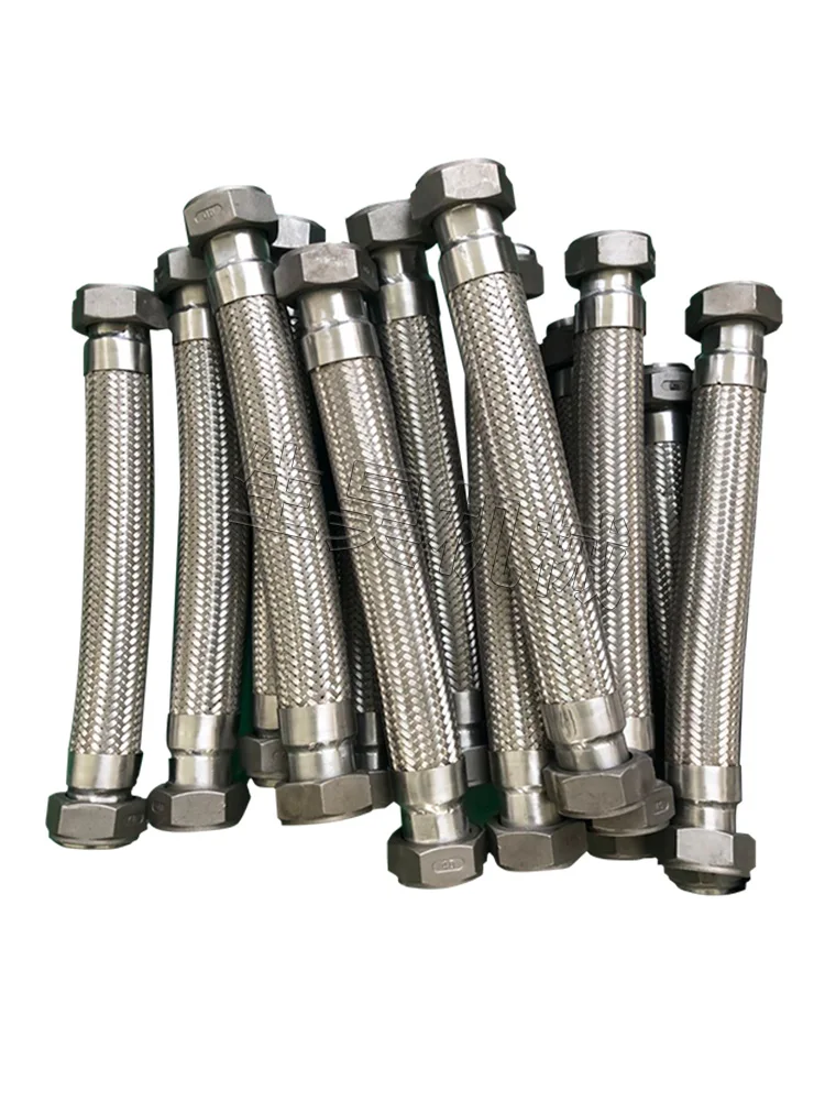 Stainless Steel Flange Metal Hose, High-temperature and High-pressure Steam Pipe, Connection for Hydraulic Soft Pump
Stainless Steel Flange Metal Hose, High-temperature and High-pressure Steam Pipe, Connection for Hydraulic Soft Pump