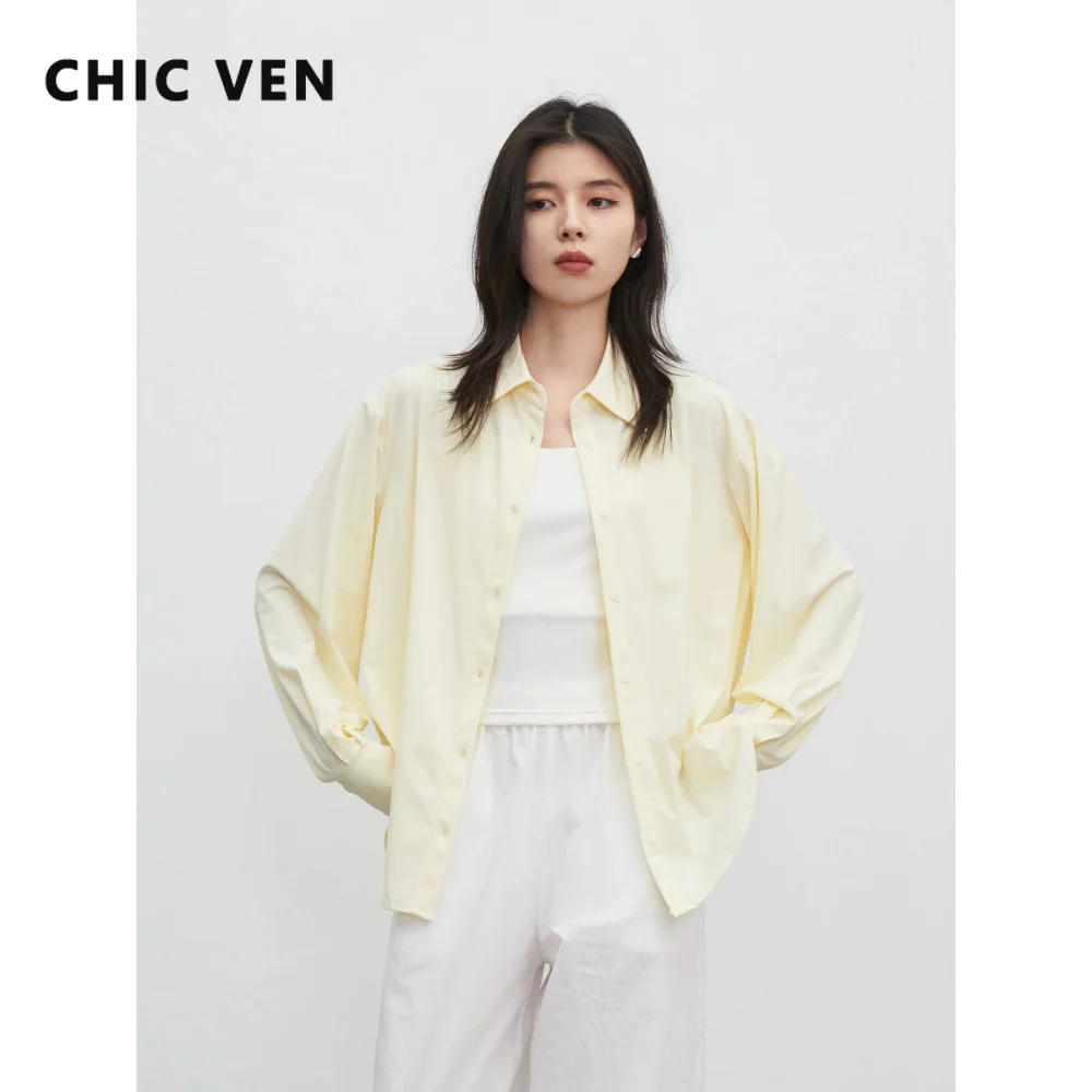 CHIC VEN Fashion New Women Shirt UPF50+ Long Sleeved Sunscreen Blouses Lightweight Yoga Clothes Sports Jacket Summer 2026
CHIC VEN Fashion New Women Shirt UPF50+ Long Sleeved Sunscreen Blouses Lightweight Yoga Clothes Sports Jacket Summer 2026