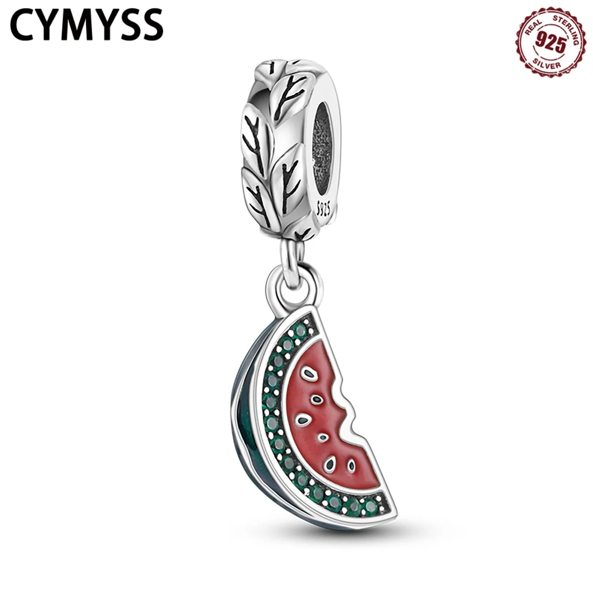 CYMYSS 2025 New S925 Pure Silver Fruit Vegetable Watermelon Pendant Boutique Birthday Party Jewelry Gifts Women Zircon Pendant
CYMYSS 2025 New S925 Pure Silver Fruit Vegetable Watermelon Pendant Boutique Birthday Party Jewelry Gifts Women Zircon Pendant