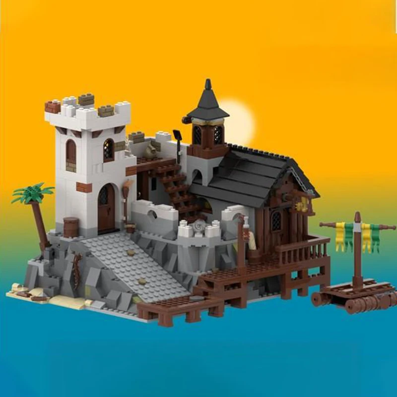 1094pcs MOC Port Azul Pirates Model Building Blocks Architecture Toys Christmas Gift Education DIY Creative Brick Kids Idea
1094pcs MOC Port Azul Pirates Model Building Blocks Architecture Toys Christmas Gift Education DIY Creative Brick Kids Idea