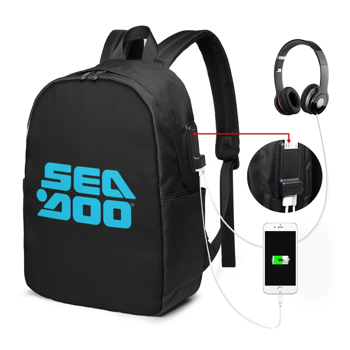 Sea Doo Team Rxt Brt Marine Backpack Travel Notebook Bag Computer College Student School Bag Laptop Shoulder Bags for Men Women
Sea Doo Team Rxt Brt Marine Backpack Travel Notebook Bag Computer College Student School Bag Laptop Shoulder Bags for Men Women