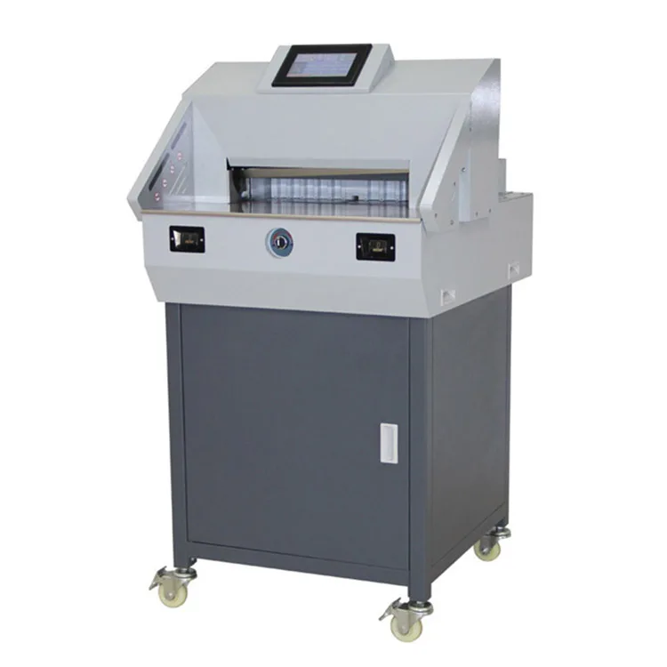 Commercial Large Format 460 Exercise Books Electric Paper Cutting Trimmer Guillotine A2 A3 A4 Paper Cutter Machine Automatic
Commercial Large Format 460 Exercise Books Electric Paper Cutting Trimmer Guillotine A2 A3 A4 Paper Cutter Machine Automatic