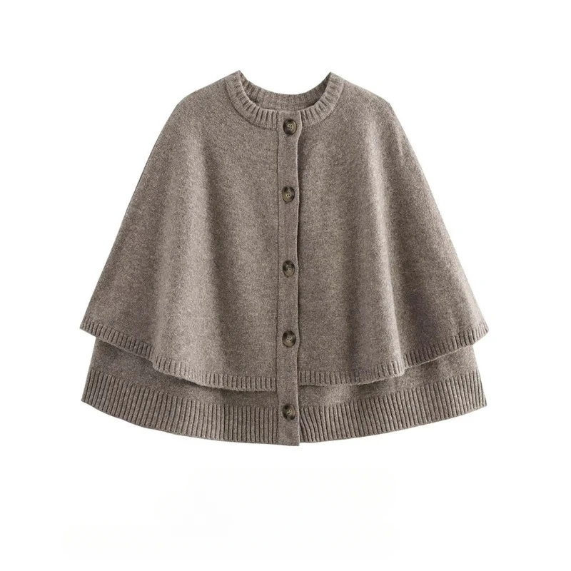 Autumn Shawl Style Short Sweater Cardigan Women Loose Single-breasted Simple Knitwear Top Fashion Lady Causal Solid Pullover
Autumn Shawl Style Short Sweater Cardigan Women Loose Single-breasted Simple Knitwear Top Fashion Lady Causal Solid Pullover