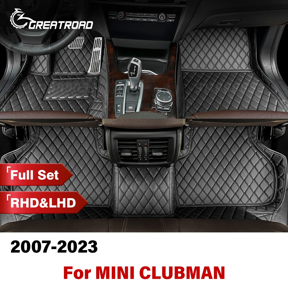 Для MINI CLUBMAN 2007-2023 2022 2021 2020 2019, автомобильные коврики на заказ, автомобильный ковер, аксессуары для интерьера, защитные
Для MINI CLUBMAN 2007-2023 2022 2021 2020 2019, автомобильные коврики на заказ, автомобильный ковер, аксессуары для интерьера, защитные