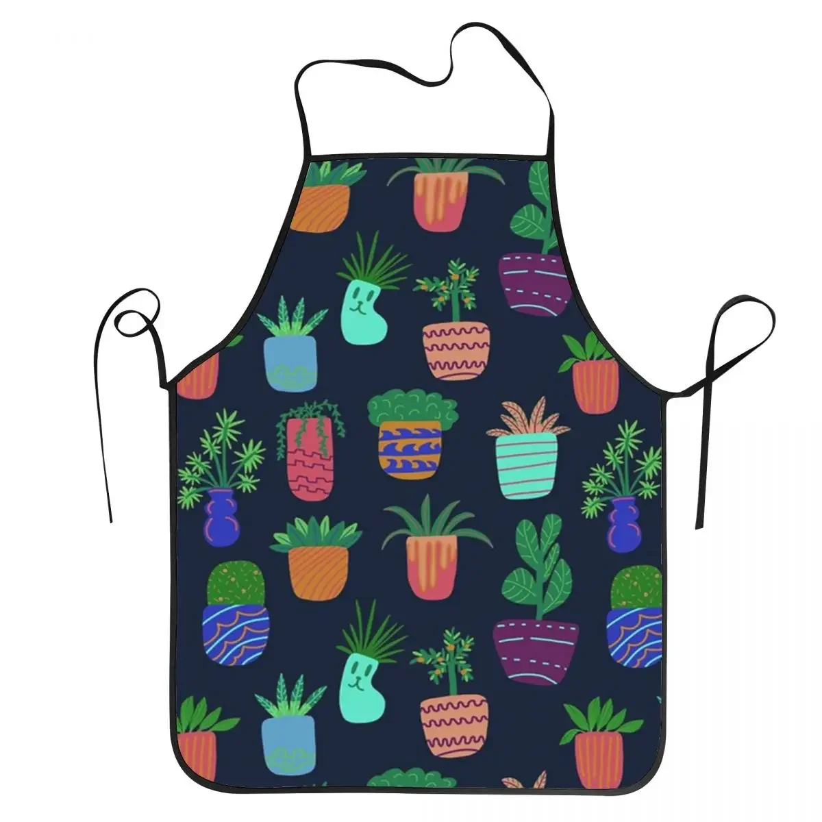 Navy Blue Colourful Plants Aprons Chef Cooking Cuisine Tablier Sleeveless Bib Kitchen Cleaning Pinafore for Women Men Gardening
Navy Blue Colourful Plants Aprons Chef Cooking Cuisine Tablier Sleeveless Bib Kitchen Cleaning Pinafore for Women Men Gardening