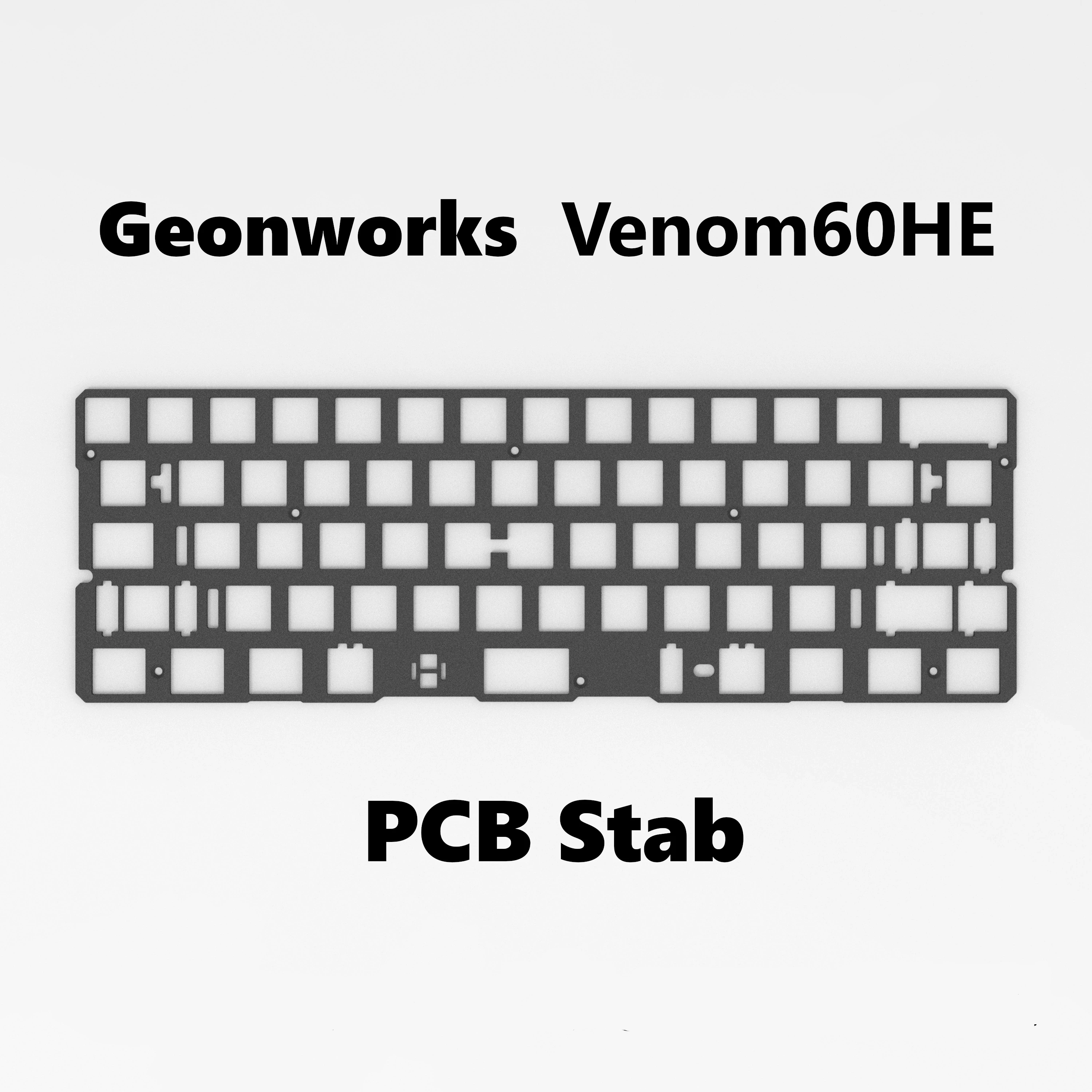 Geonworks Venom60HE PCB/Plate Stabs Fomas Aluminium FR4 Carbon Fiber For Customized Keyboards Mechanical Keyboards
Geonworks Venom60HE PCB/Plate Stabs Fomas Aluminium FR4 Carbon Fiber For Customized Keyboards Mechanical Keyboards