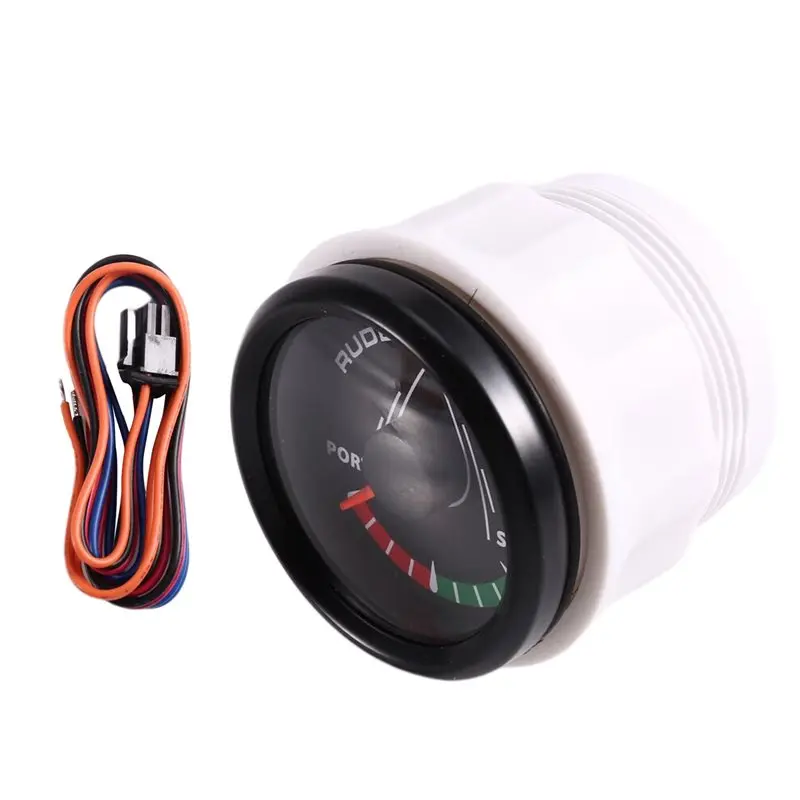 AS57-52Mm 0-190Ohm Waterproof Boat Marine Rudder Angle Indicator 8 Color Backlight For Car Truck 12V/24V
AS57-52Mm 0-190Ohm Waterproof Boat Marine Rudder Angle Indicator 8 Color Backlight For Car Truck 12V/24V