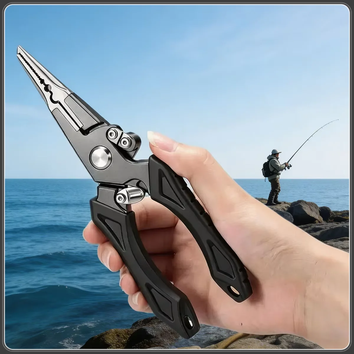 Lure Pliers Self Locking Hook Remover Braid Line Cutter Scissor Pliers Fishing Scissors Stainless Steel Pliers Head Fishing Tool
Lure Pliers Self Locking Hook Remover Braid Line Cutter Scissor Pliers Fishing Scissors Stainless Steel Pliers Head Fishing Tool