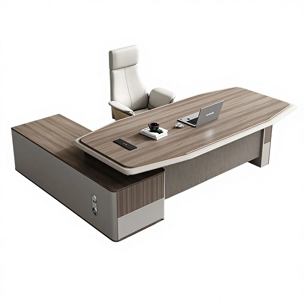 *Boss Luxury High-end Executive Office Desk with Side Cabinet Computer Desk Design Wooden Material Desk
*Boss Luxury High-end Executive Office Desk with Side Cabinet Computer Desk Design Wooden Material Desk
