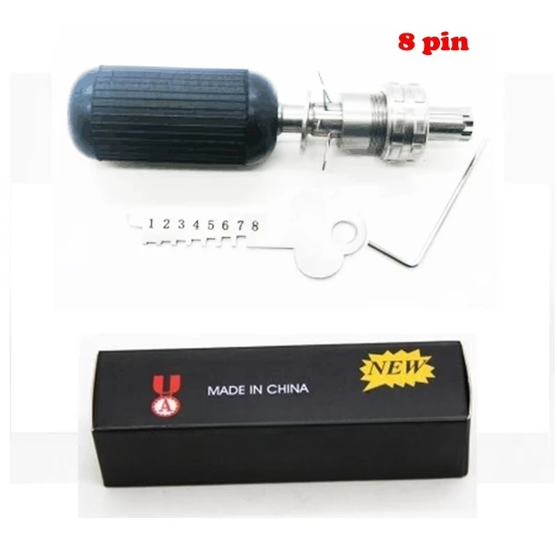 8 PinTubular Lock Pick Set Professional China 8 Pins Unlocking Lock Pick Set Key Locksmith Tool
8 PinTubular Lock Pick Set Professional China 8 Pins Unlocking Lock Pick Set Key Locksmith Tool