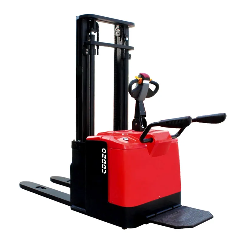 YG Customized 1.5 Ton Semi Automatic Walkie Full Mini Electric Pallet Hand Platform Stacker 2 Ton 3 Ton Forklift
YG Customized 1.5 Ton Semi Automatic Walkie Full Mini Electric Pallet Hand Platform Stacker 2 Ton 3 Ton Forklift