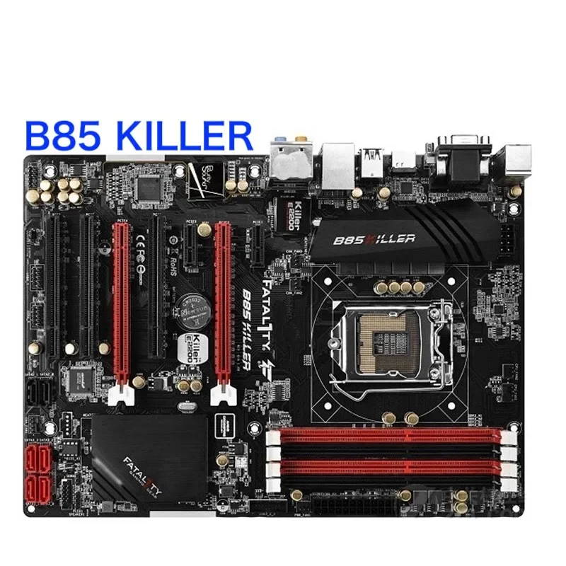 Материнская плата для Asrock B85 Killer B85 KILLER 32 ГБ LGA 1150 DDR3 ATX, 100% протестирована, ОК, полностью работает, бесплатная доставка 
Материнская плата для Asrock B85 Killer B85 KILLER 32 ГБ LGA 1150 DDR3 ATX, 100% протестирована, ОК, полностью работает, бесплатная доставка