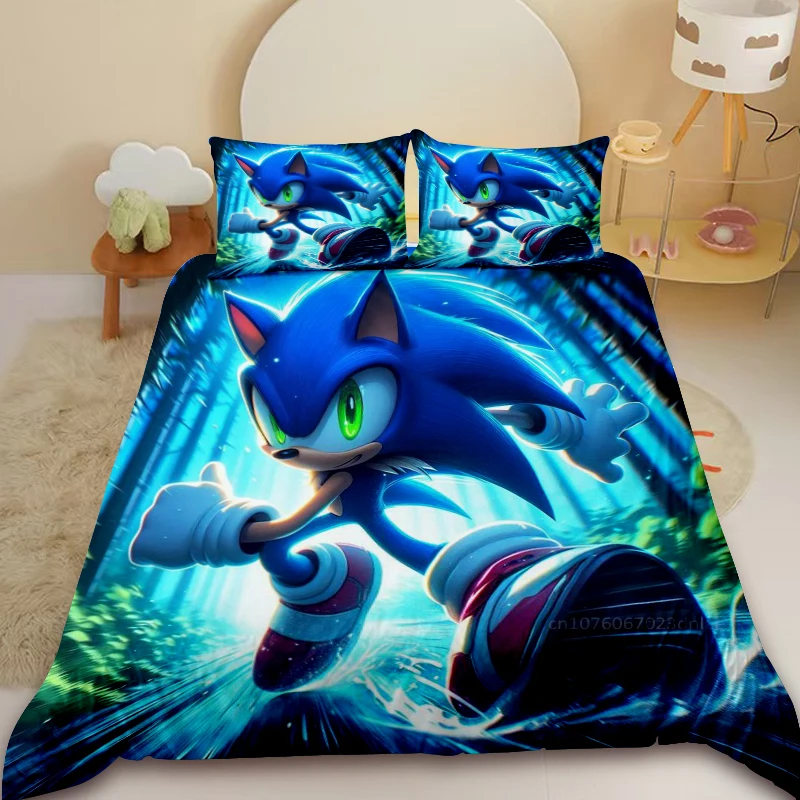 Duvet Cover Sonic Children's Adult Gifts Nick Children's Adult Gifts Soft and Comfortable Single Double Bed Bedroom Decoration
Duvet Cover Sonic Children's Adult Gifts Nick Children's Adult Gifts Soft and Comfortable Single Double Bed Bedroom Decoration
