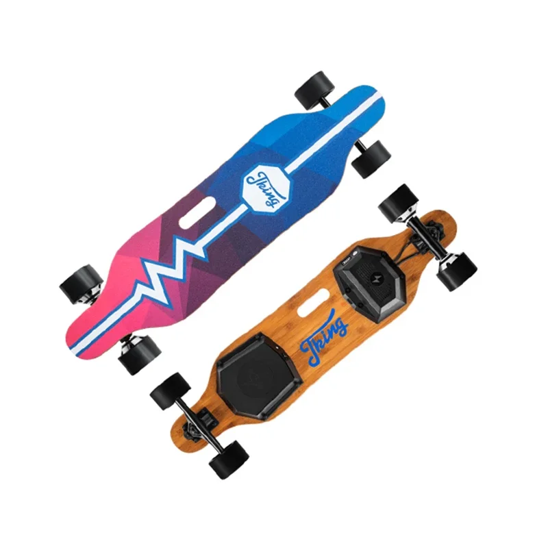 Manufacturers High Quality Black Dual Hub Motor Longboard Electric Skateboard Remote Control
Manufacturers High Quality Black Dual Hub Motor Longboard Electric Skateboard Remote Control