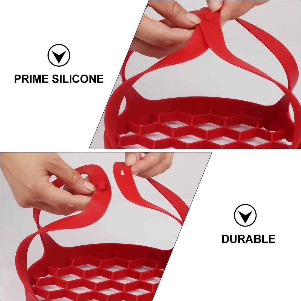2 Pcs Silicone Steamer Egg Cooker Steaming Rack Accessories Steamed Silica Gel Racks
2 Pcs Silicone Steamer Egg Cooker Steaming Rack Accessories Steamed Silica Gel Racks