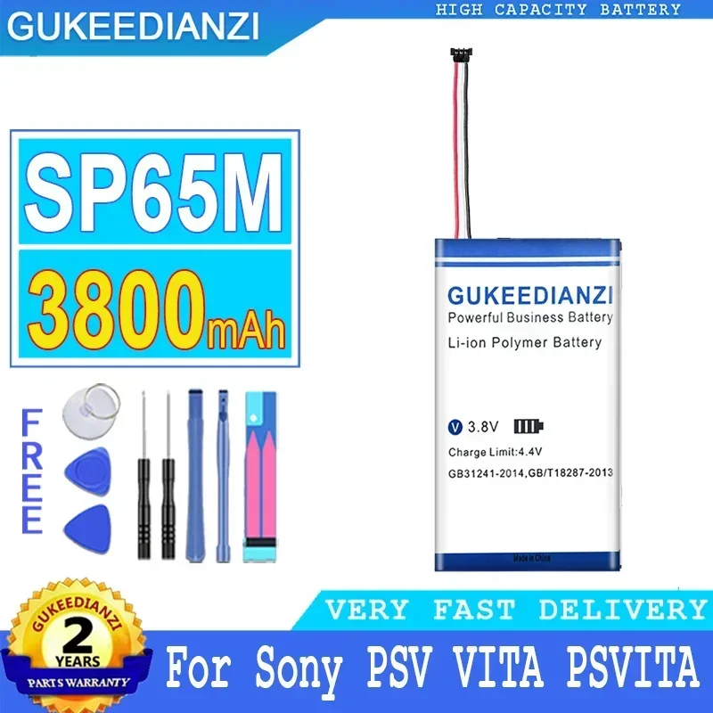 Аккумулятор большой емкости 3800 мАч для Sony PSV VITA PSVITA 1000 PSV1000 SP65M
Аккумулятор большой емкости 3800 мАч для Sony PSV VITA PSVITA 1000 PSV1000 SP65M