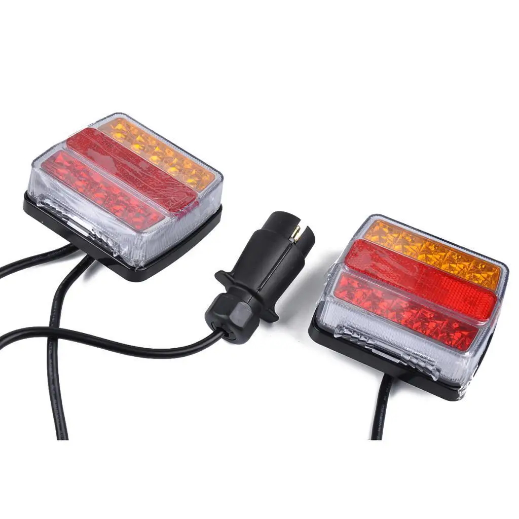 Super Bright LED Trailer Tail Light Kit 12V Brake Indicator for Bus Horse Trailer and Pickup Truck
Super Bright LED Trailer Tail Light Kit 12V Brake Indicator for Bus Horse Trailer and Pickup Truck