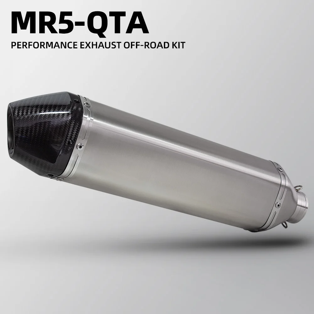 For Ninja H2R GSX-R1000R CB650R MT-10 NMAX 155 GTS 300 Motorcycle Exhaust High Performance Kit Universal 51MM Escape Muffler
For Ninja H2R GSX-R1000R CB650R MT-10 NMAX 155 GTS 300 Motorcycle Exhaust High Performance Kit Universal 51MM Escape Muffler
