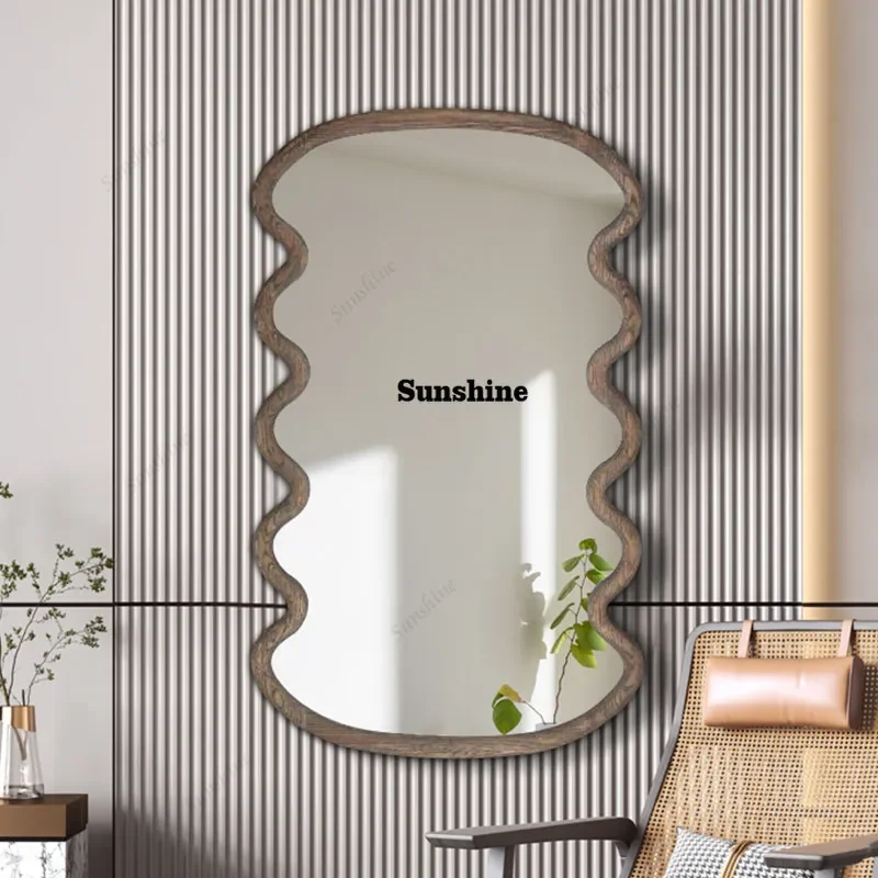 Wave mirror wall hanging into the door, full-body dressing mirror, special-shaped hanging fitting mirrorTJ
Wave mirror wall hanging into the door, full-body dressing mirror, special-shaped hanging fitting mirrorTJ