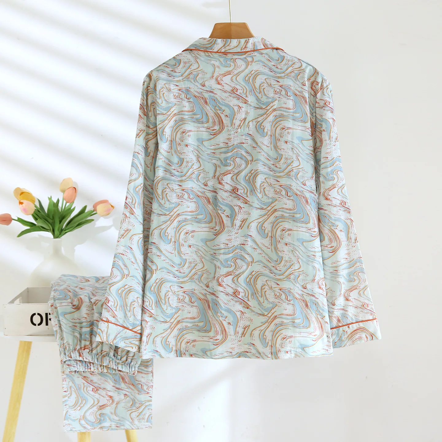Floral Home Wear Sleepwear Women's Pajamas Night Wear For Ladies New Spring Autumn Long Sleeve Pyjama Set Woman Nightwear
Floral Home Wear Sleepwear Women's Pajamas Night Wear For Ladies New Spring Autumn Long Sleeve Pyjama Set Woman Nightwear