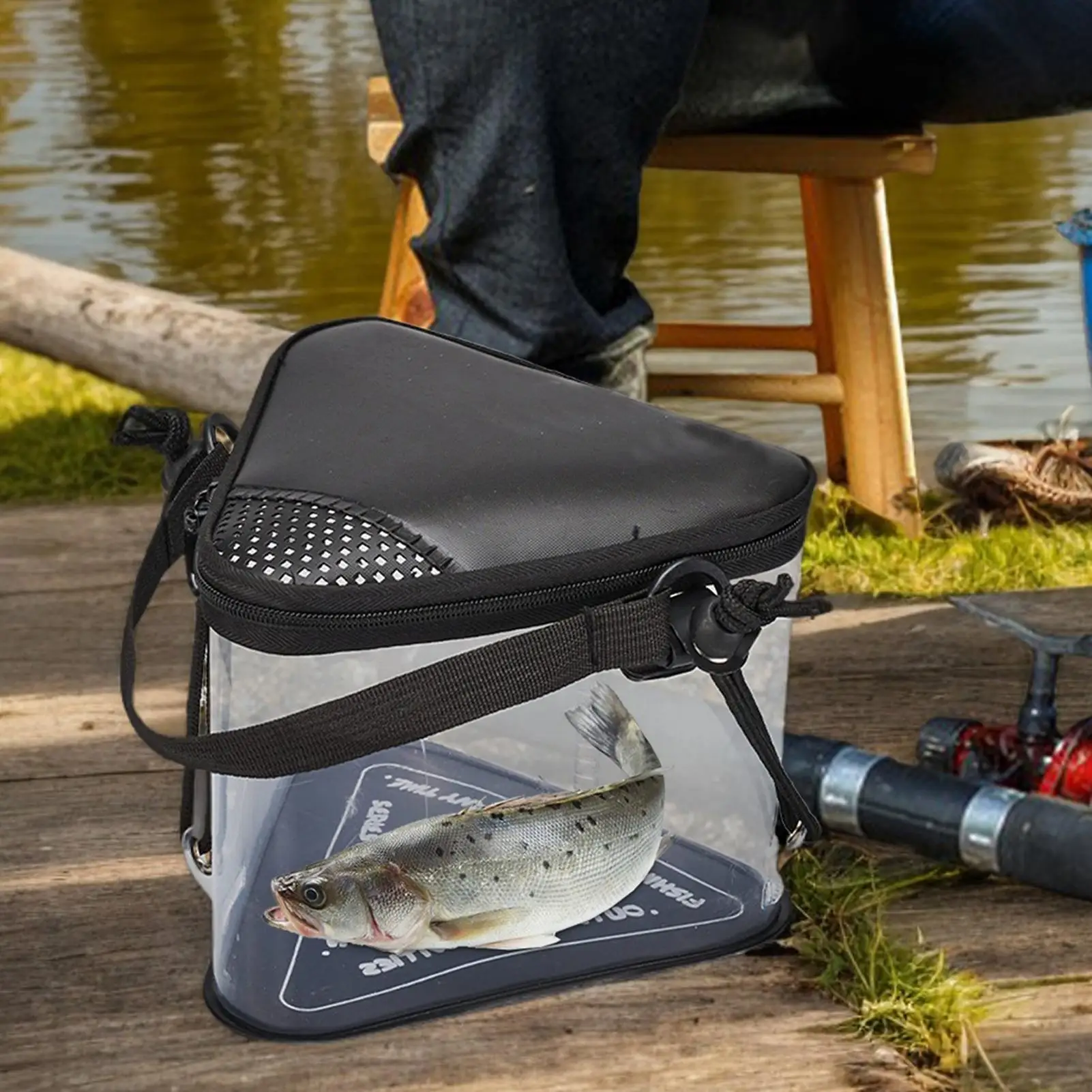 Fishing Bucket Foldable Angling Gear Live Bait Storage Container For Anglers Fishermen Outdoor Enthusiasts Boat Owners Men
Fishing Bucket Foldable Angling Gear Live Bait Storage Container For Anglers Fishermen Outdoor Enthusiasts Boat Owners Men