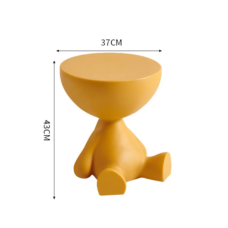 Internet celebrity creative small flat head coffee table cream style home living room sofa table bedside round
Internet celebrity creative small flat head coffee table cream style home living room sofa table bedside round