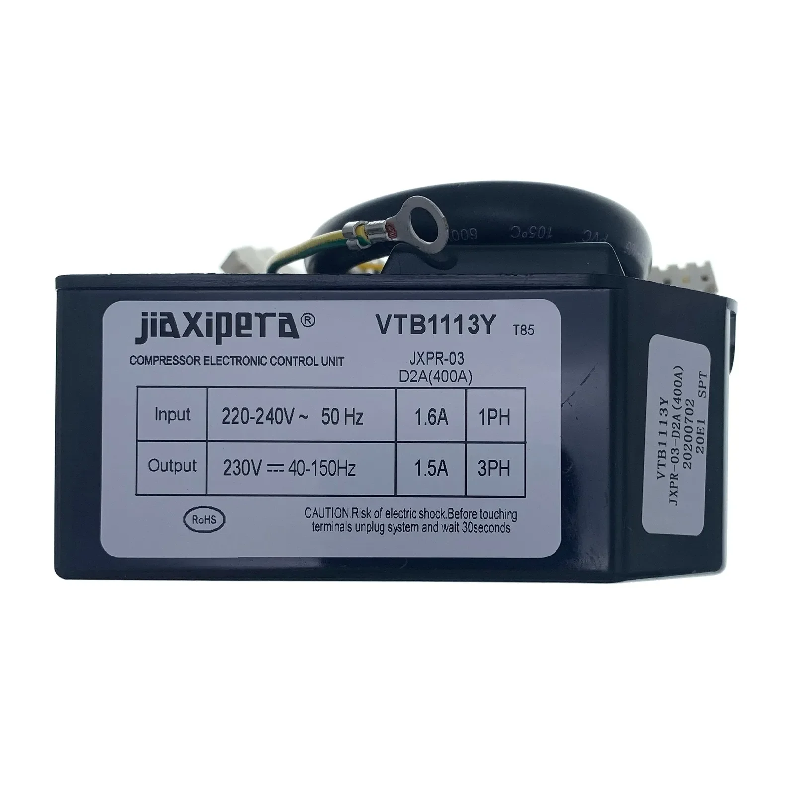 VTB1113Y JXPR-03 D2A Refrigerator Compressor Inverter Drive Control Board for Inverter Fridge
VTB1113Y JXPR-03 D2A Refrigerator Compressor Inverter Drive Control Board for Inverter Fridge