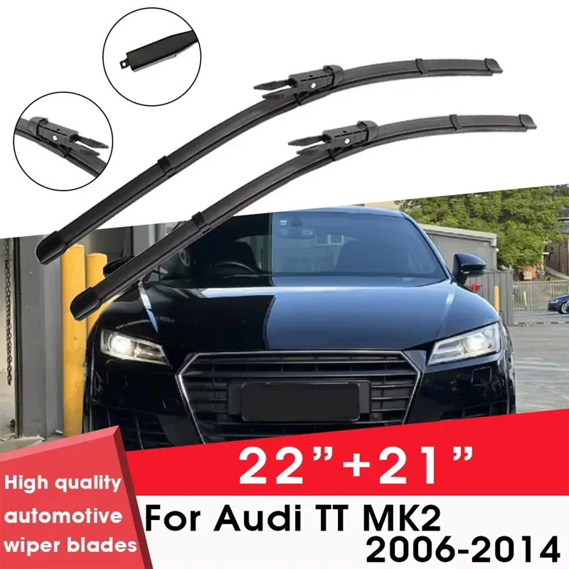 Car Wiper Blade Blades For Audi TT MK2 2006-2014 22"+ 21" Windshield Windscreen Clean Naturl Rubber Cars Wipers Accessories
Car Wiper Blade Blades For Audi TT MK2 2006-2014 22"+ 21" Windshield Windscreen Clean Naturl Rubber Cars Wipers Accessories