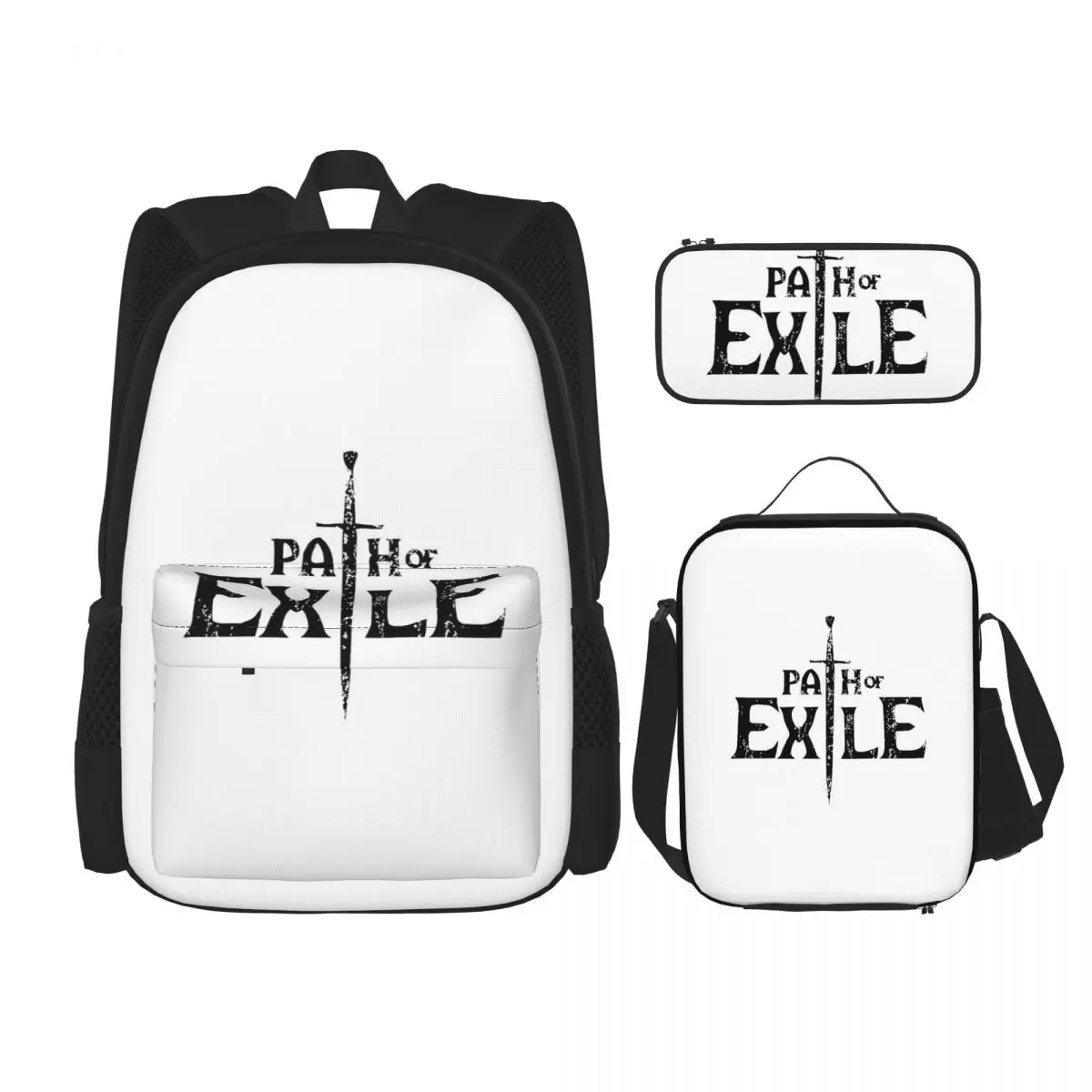 Path Of Exile Backpacks Boys Girls Bookbag Students School Bags Kids Rucksack Lunch Bag Pen Bag Three-Piece Set
Path Of Exile Backpacks Boys Girls Bookbag Students School Bags Kids Rucksack Lunch Bag Pen Bag Three-Piece Set