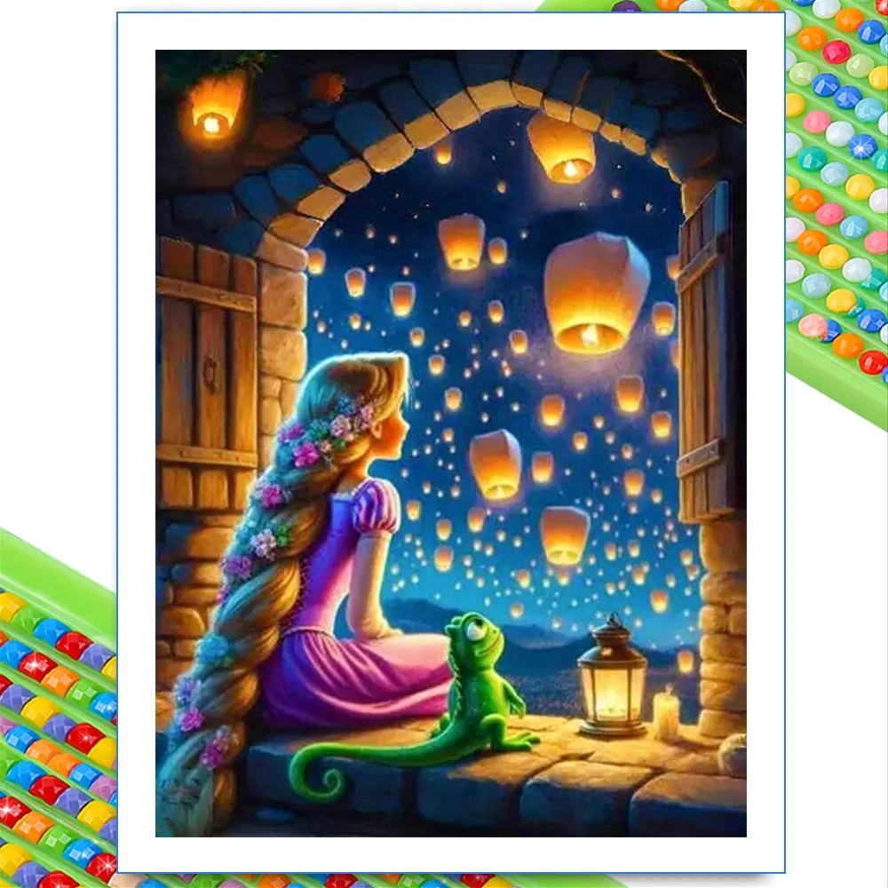 5D Disney Full Square Round Diamond Embroidery Rapunzel Princess Diamond Painting Mosaic Cartoon Children's Handmade Gifts
5D Disney Full Square Round Diamond Embroidery Rapunzel Princess Diamond Painting Mosaic Cartoon Children's Handmade Gifts