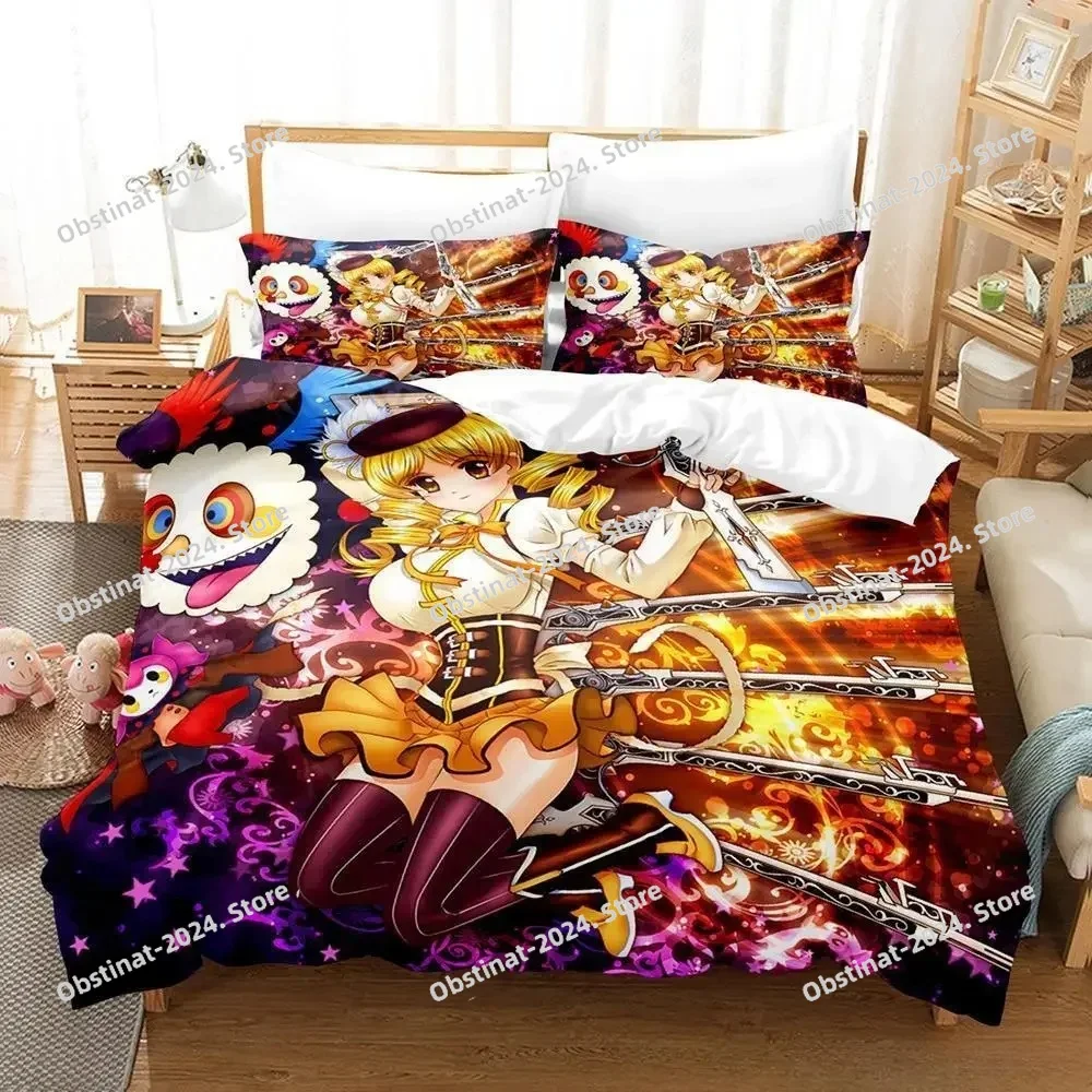 New 3D Kawaii Girl Anime Puella Magi Madoka Magica Bedding Set Cartoon Anime three-piece set Adult Kid Bedroom Duvet cover Sets
New 3D Kawaii Girl Anime Puella Magi Madoka Magica Bedding Set Cartoon Anime three-piece set Adult Kid Bedroom Duvet cover Sets