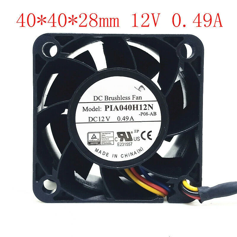 S+ FOXCONN PIA040H12N -P08-AB 12V 0.49A Shenma M3 Power Supply Cooling Fan 4CM
S+ FOXCONN PIA040H12N -P08-AB 12V 0.49A Shenma M3 Power Supply Cooling Fan 4CM