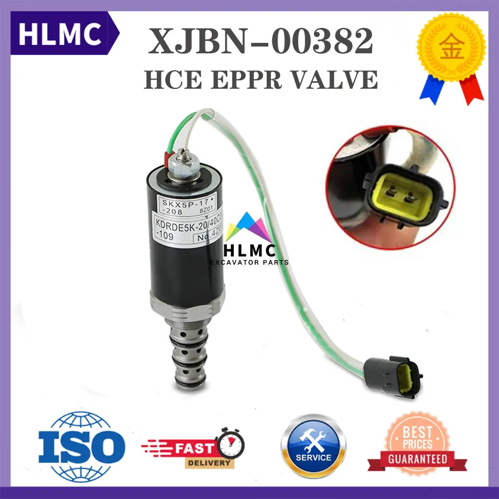 R110-7 R140-7 R210-7 R215-7 R300-7 R360-7 Solenoid Valve for Hyundai KDRDE5K-2040C07-109 XJBN-00382
R110-7 R140-7 R210-7 R215-7 R300-7 R360-7 Solenoid Valve for Hyundai KDRDE5K-2040C07-109 XJBN-00382