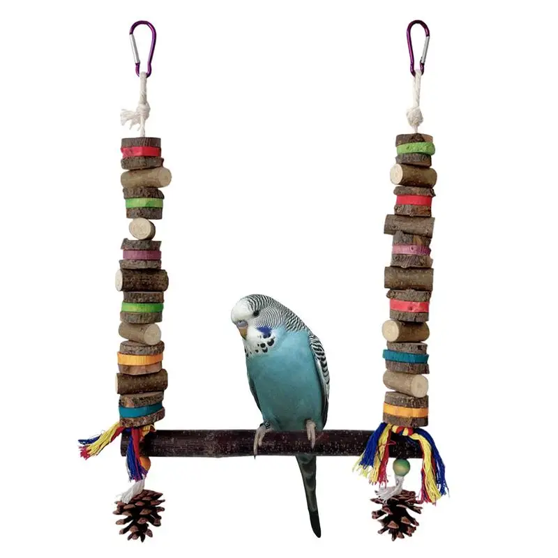 Parrot Swing Perches Toy For Cockatiel Cage Interactive Bird Cage Chewing Swing For Garden Parrot Porch Parakeet Accessory
Parrot Swing Perches Toy For Cockatiel Cage Interactive Bird Cage Chewing Swing For Garden Parrot Porch Parakeet Accessory