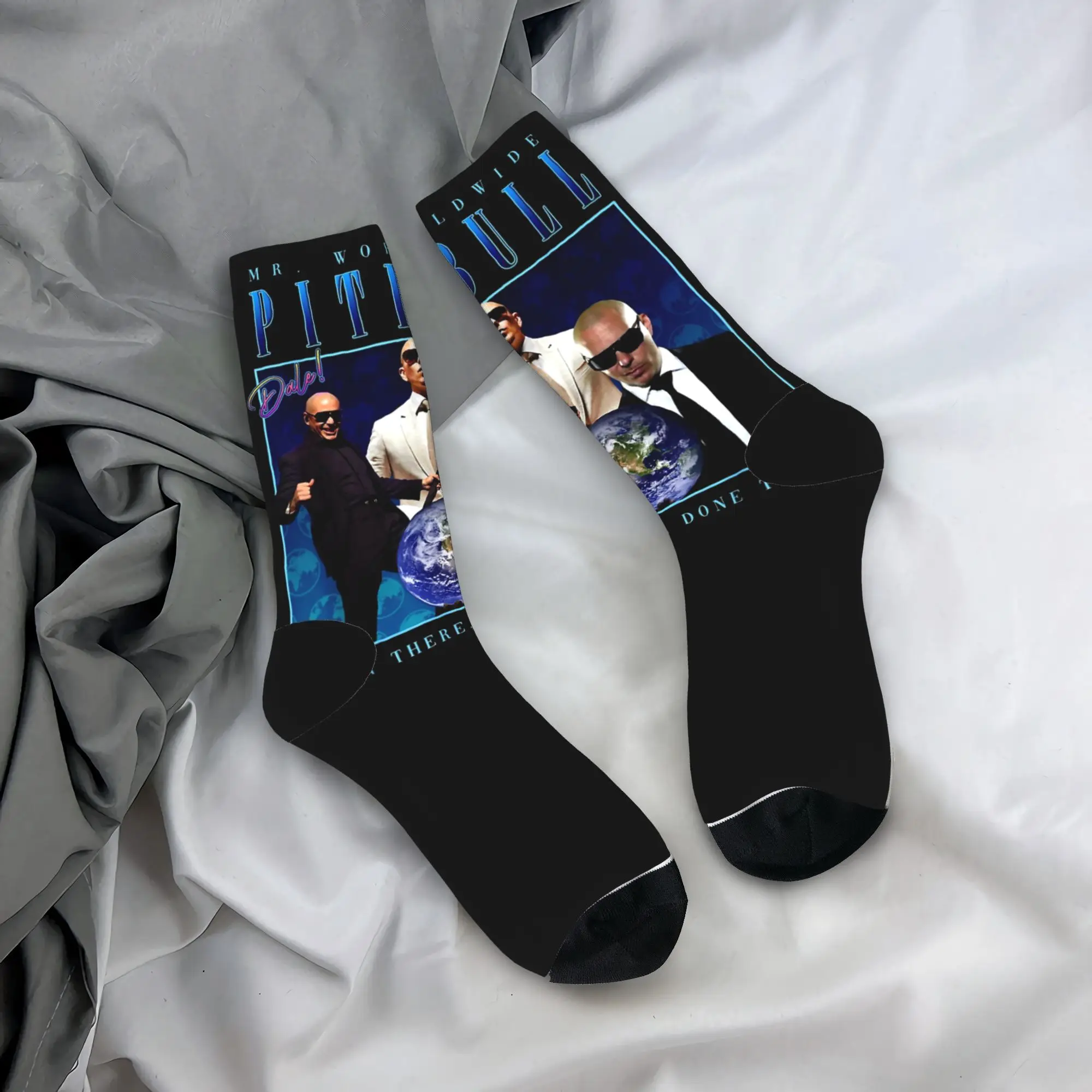 Cool Mr. Worldwide Pitbull Soccer Socks Polyester Long Socks for Women Men Breathable
Cool Mr. Worldwide Pitbull Soccer Socks Polyester Long Socks for Women Men Breathable